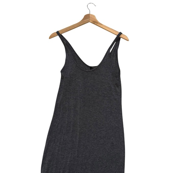 Babaton long gray maxi dress style #MCM1-8213-26 size L - Picture 6 of 7